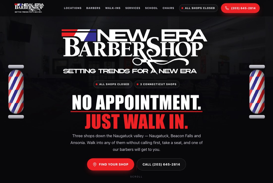 Barbershop group homepage